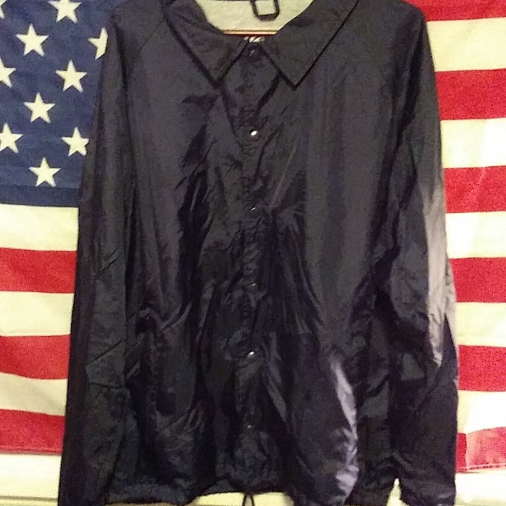 COPY - ATHLETIC WORKS navy color mens windbreaker size XL